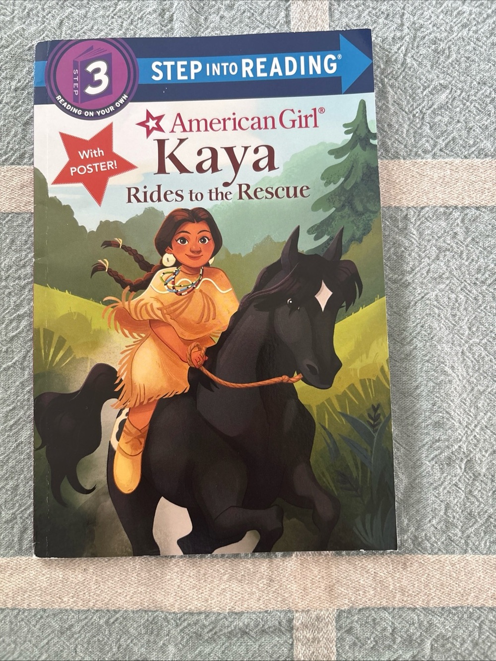 Kaya Rides to the Rescue (American Girl) (Step into Reading) - VERY GOOD